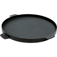 Big Green Egg Big Green Egg Grillplatte aus Gusseisen, Ø 26cm anthrazit, für Big Green Egg MiniMax und Small