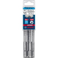 Bosch EXPERT Hammerbohrer SDS-plus-7X, Ø 6,5mm, 10 Stück Arbeitslänge 100mm