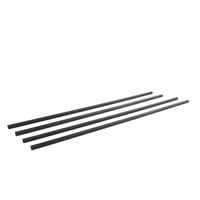 Alphacool AlphaTube TPV-Schlauch 12,7/7,6 schwarz, 4 x 60cm Gerade in Retailbox
