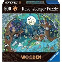 Ravensburger Wooden Puzzle Fantasy Forest 505 Teile