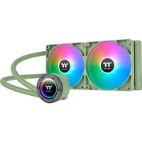 Thermaltake TH280 V2 ARGB Sync AIO Liquid Cooler Matcha Green, Wasserkühlung olivgrün