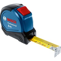 Bosch Maßband Autolock Professional, 8 Meter, Bandmaß blau