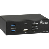 Inter-Tech IPC KVM Switch AS-21HUS, KVM-Switch
