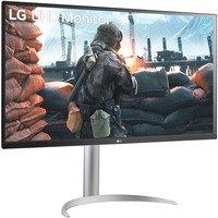 LG 32UP55NP-W, Gaming-Monitor 80 cm (31.5 Zoll), schwarz/silber, UltraHD/4K, VA, AMD Free-Sync, HDR10, USB-C