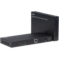 Lindy 100m HDBaseT KVM Extender, HDMI Verlängerung schwarz