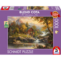Schmidt Spiele Blend Cota: Sommerhaus, Puzzle 1000 Teile