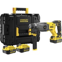 Stanley Akku-Kombihammer SDS-plus (SFMCH900M22-QW), 18Volt, Bohrhammer schwarz/gelb, 2x Li-Ion-Akku 4,0Ah, in Koffer