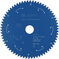 Bosch Professional Kreissägeblatt Expert for Laminated Panel, Ø 210mm, 66Z Bohrung 30mm, für Akku-Handkreissägen