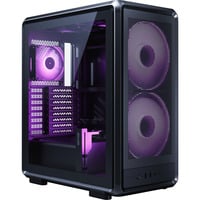 Cooler Master MasterFrame 500 Mesh ARGB , Tower-Gehäuse schwarz, Tempered Glass
