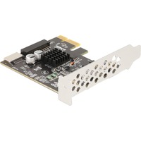 DeLOCK PCI Express x1 > 1in. USB 5 Gbps Typ-E Key A, 90344, USB-Controller