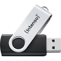 Intenso Office Line 256 GB, USB-Stick silber/schwarz, USB-A 3.2
