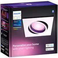Philips Hue White & Color Ambiance Centura Einbauspot, LED-Leuchte weiß, eckig