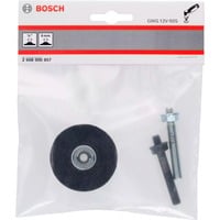 Bosch Professional Stützteller 50mm mit R-Typ Aufnahme, Schleifteller schwarz, Quick Lock, für GWG 12V-50 S Professional