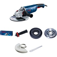 Bosch Winkelschleifer GWS 24-230 P Professional blau, 2.400 Watt