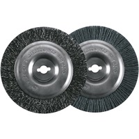 EINHELL Ersatzbürsten Stahl und Nylon, Ø 100mm 2 Stück, für Fugenreiniger BG-EG / GC-EG / GC-CC