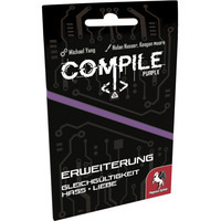 Pegasus Compile (Purple Edition) Gleichgültigkeit Hass Liebe, Kartenspiel Erweiterung