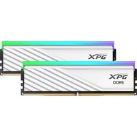 ADATA DIMM 64 GB DDR5-6000 (2x 32 GB) Dual-Kit, Arbeitsspeicher weiß, AX5U6000C2832G-DTLABRWH, XPG Lancer Blade RGB, INTEL XMP, AMD EXPO