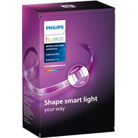 Philips HUE White & Color Ambiance Lightstrip Plus Verlängerung V4 1 Meter, LED-Streifen weiß