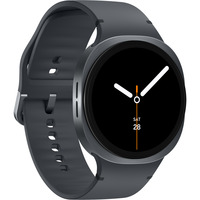 SAMSUNG Galaxy Watch8, Smartwatch grau, 40 mm, LTE, Sport Band S/M