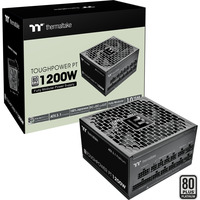 Thermaltake Toughpower PT 1200W, PC-Netzteil 1x 12 Pin High Power GPU, 5x PCIe, Kabelmanagement, 1200 Watt