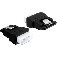 DeLOCK Adapter SATA 15 Pin zu ATX 4 Pin schwarz