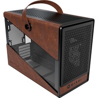 Montech Heritage , Tower-Gehäuse schwarz/braun, Tempered Glass