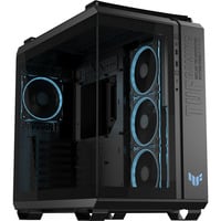 ASUS TUF GAMING GT502 HORIZON ARGB , Tower-Gehäuse schwarz, Tempered Glass x 2