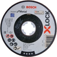 Bosch PRO Metal X-LOCK Trennscheibe, Ø 125mm Bohrung 22,23mm, AS 46 S BF, gerade