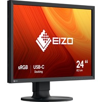 EIZO CS2400R, LED-Monitor 61 cm (24 Zoll), schwarz, WXGA, IPS, USB-C, HDMI