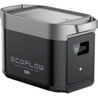 EcoFlow Intelligenter Zusatzakku für Delta 2 Max schwarz/grau, 2.048 Wh, LFP-Akku