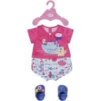 ZAPF Creation BABY born® Bath Pyjama & Clogs 43cm, Puppenzubehör