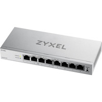 Zyxel GS1200-8HPV3 8P Gigabit PoE Switch grau, 68W PoE+ Budget
