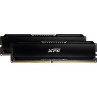 ADATA DIMM 16 GB DDR4-3200 (2x 8 GB) Dual-Kit, Arbeitsspeicher schwarz, AX4U32008G16A-DCBK20, XPG Gammix D20 , INTEL XMP