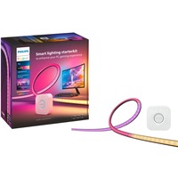 Philips HUE Play Gradient Lightstrip für PC (3x 24-27" Starter-Kit), LED-Streifen schwarz/weiß