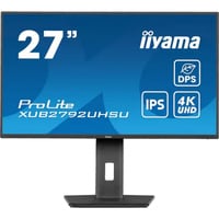 iiyama ProLite XUB2792UHSU-B6 Generalüberholt, LED-Monitor 68.5 cm (27 Zoll), schwarz (matt), UltraHD/4K, IPS, HDMI, DP, USB-Hub
