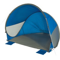 High Peak Pop-Up Strandmuschel Palma, Zelt blau/grau