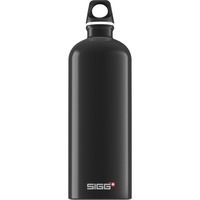 SIGG Alu Traveller 1 Liter, Trinkflasche schwarz