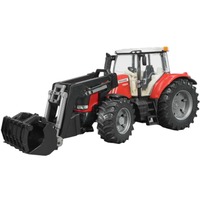bruder Massey Ferguson 7624 mit Frontlader, Modellfahrzeug