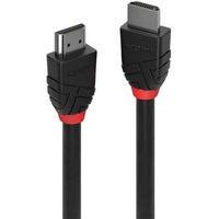 Lindy Standard HDMI Kabel, Black Line schwarz, 10 Meter