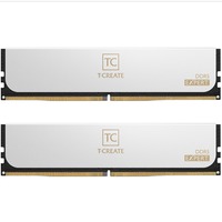 Team Group DIMM 32 GB DDR5-6400 (2x 16 GB) Dual-Kit, Arbeitsspeicher weiß, CTCWD532G6400HC32ADC01, AMD EXPO