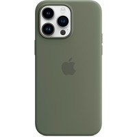 Apple Silikon Case mit MagSafe, Handyhülle olivgrün, Oliv, iPhone 14 Pro Max