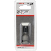 Bosch Adapter für Steckschlüssel 1/2'' Vierkant > 1/4" Sechskant 