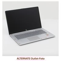 HP 17-cp3285ng, Notebook silber, AMD Ryzen 7 7730U, AMD Radeon Graphics, 16 GB DDR4, 512 GB (512 GB SSD), ohne Betriebssystem