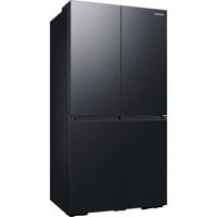 SAMSUNG RF65DG960EB1EF, Multi-Door edelstahl (dunkel), Food Showcase-Tür, Cool Select+, Beverage Center