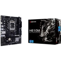 Biostar H610MHC 2.0, Mainboard schwarz