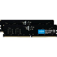 Crucial DIMM 16 GB DDR5-5600 (2x 8 GB) Dual-Kit, Arbeitsspeicher schwarz, CT2K8G56C46U5, INTEL XMP, AMD EXPO