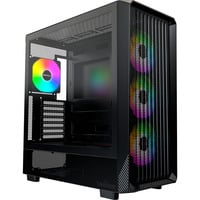 Montech X5 , Tower-Gehäuse schwarz, Tempered Glass
