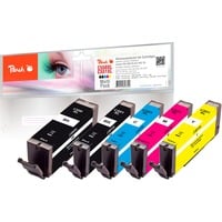 Peach Tinte Spar Pack Plus PI100-187 kompatibel zu Canon PGI-550XL, CLI-551XL