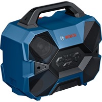 Bosch Professional GPB 18V-6 C Professional, Lautsprecher blau/schwarz, Bluetooth, IP54, USB-C