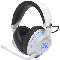 JBL Quantum 910P, Gaming-Headset weiß/blau, Bluetooth, USB-C